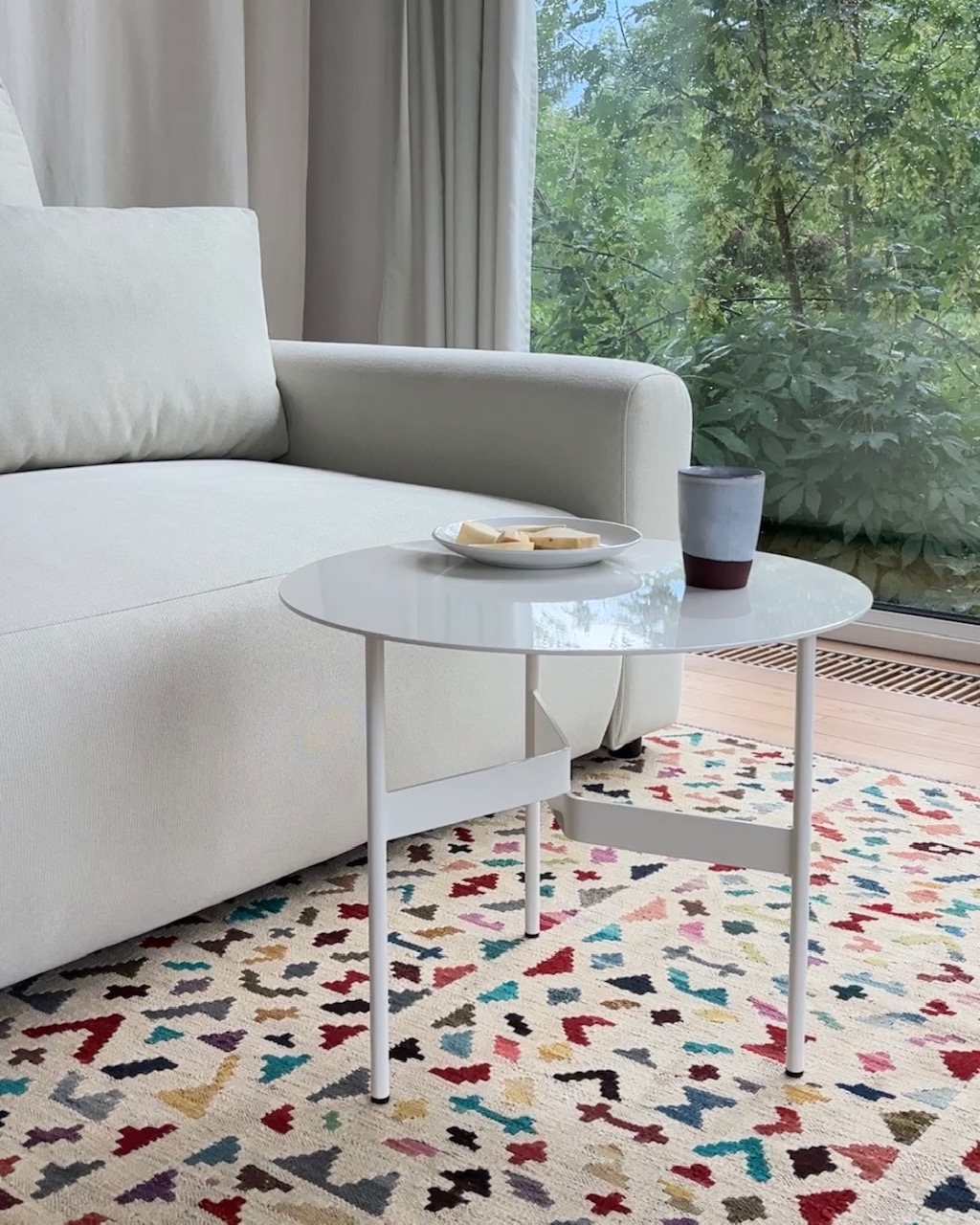 Modern kilim SYMBOLS LIGHT IV. - Image 4
